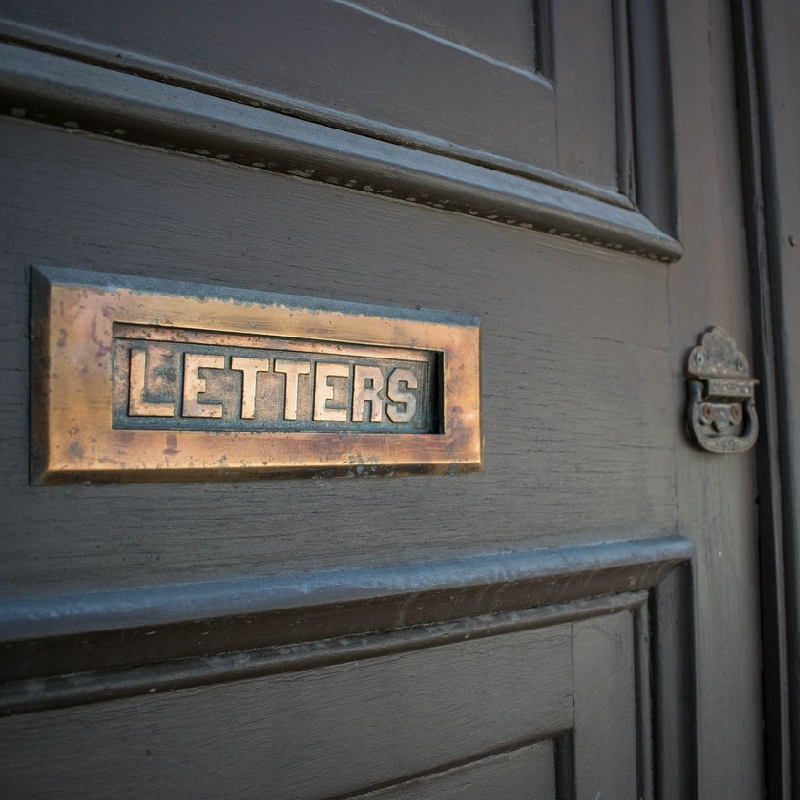 Entrées de lettres et boîtes