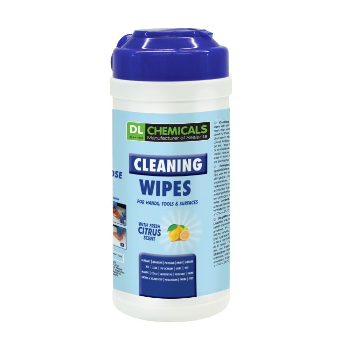 Cleaning Wipes - Lingettes Nettoyantes - 75 lingettes