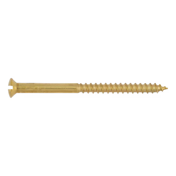 Vis à bois DIN 95 laiton CU2/CU3