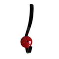 Patère bicolore