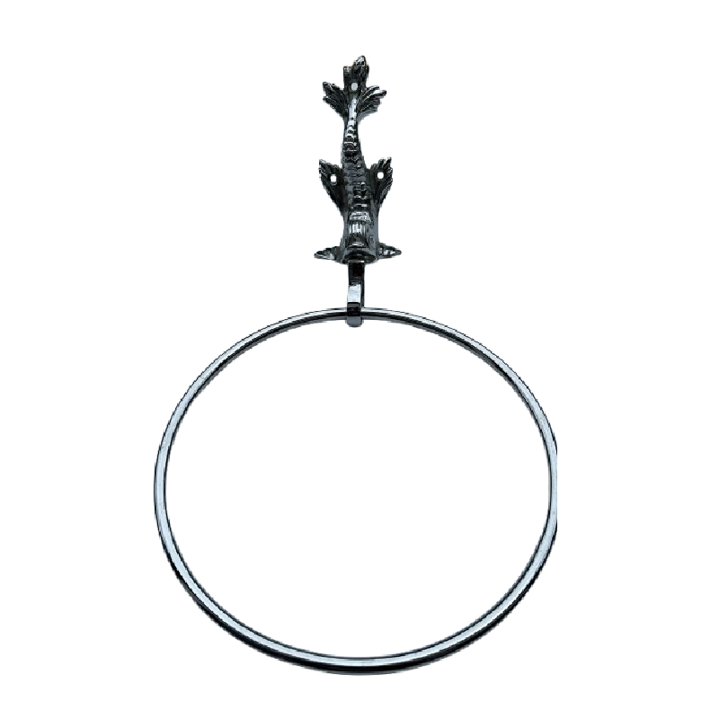 Anneau porte serviette poisson