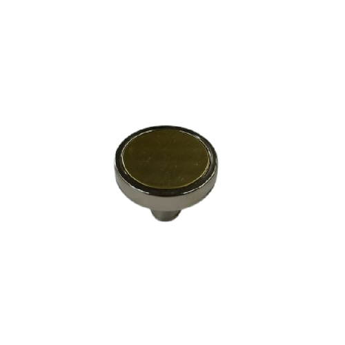 Bouton de meuble bicolore