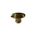 Bouton de meuble ovale