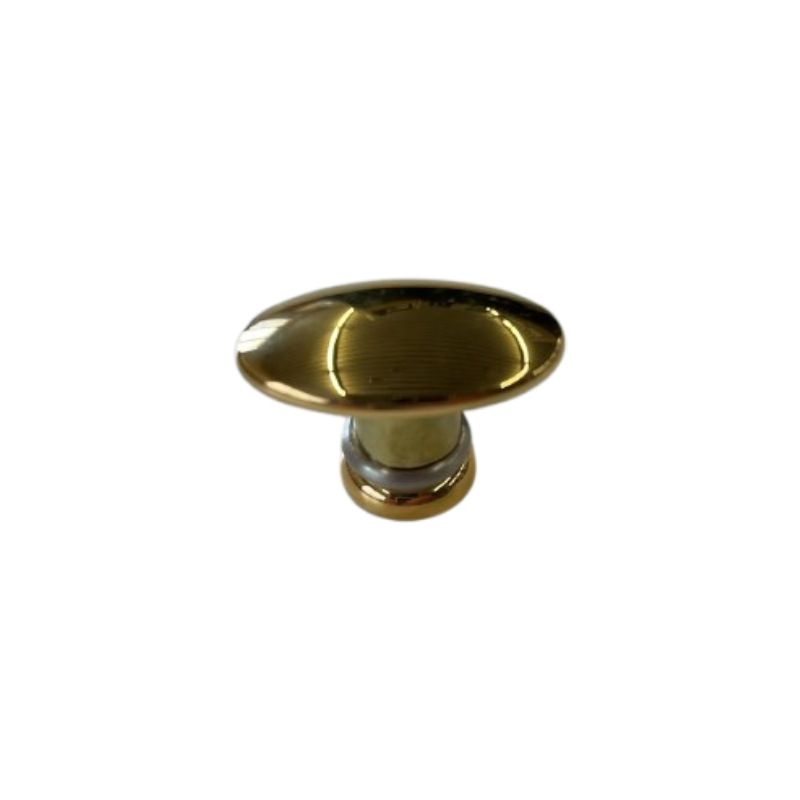 Bouton de meuble ovale