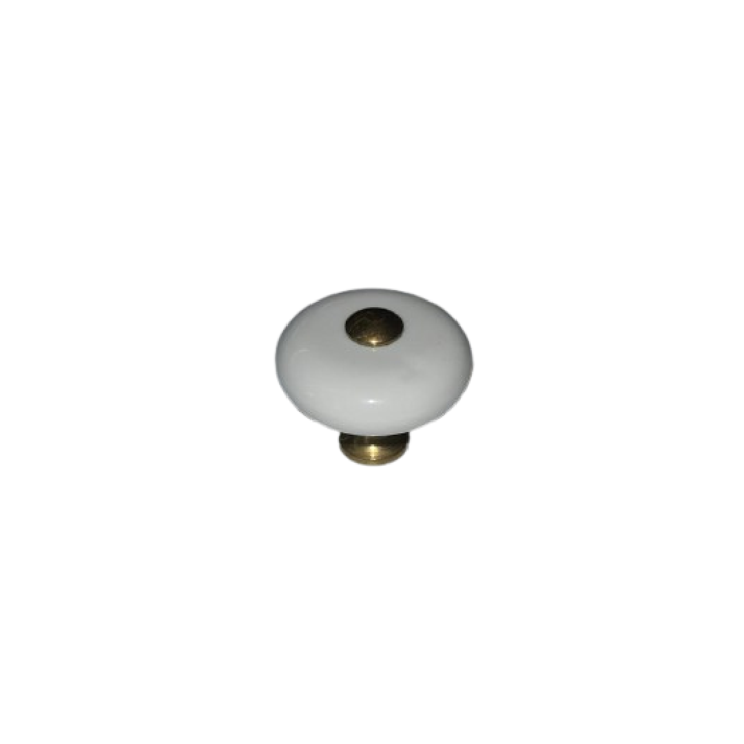 Bouton de meuble porcelaine