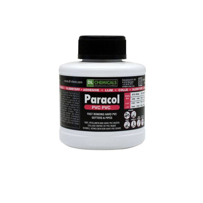 Paracol PVC - Colle PVC pour tuyaux d'égouttage